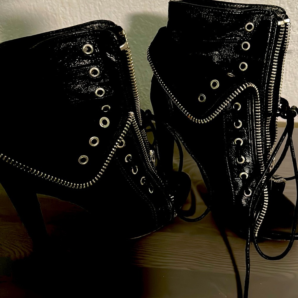 Alexander Wang chic moto booties